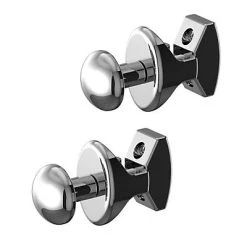 Castorama 2 Patères Rondes Pour Sèche-serviettes Tube Ronds Diall