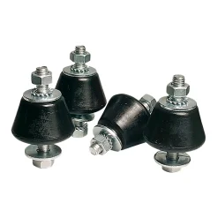 Castorama 4 Plots Anti Vibratoires Qlima Pour Climatiseur Fixe