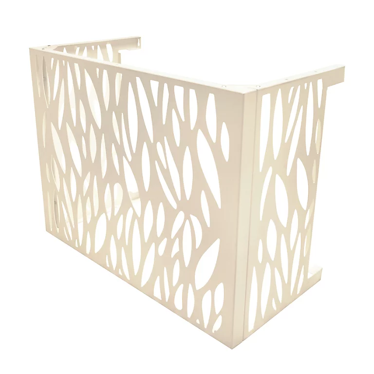 Castorama Cache Climatiseur GoodHome Neva Blanc Crème 1 Castorama Cache Climatiseur GoodHome Neva Blanc Crème