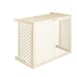 Castorama Cache-climatiseur Végétal Crème 102 X 107 Cm