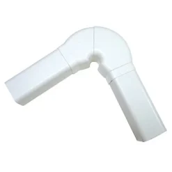 Castorama Coude Ajustable HBH Pour Goulotte 80 x 60 mm Spécial Climatiseur Fixe