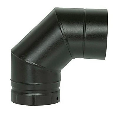Castorama Coude émaillé Segmenté Noir 90° X ø130 Poujoulat 1 Castorama Coude émaillé Segmenté Noir 90° X ø130 Poujoulat