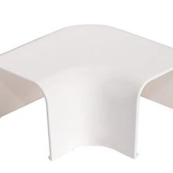 Castorama Coude Plat 90° HBH Pour Goulotte 80 x 60 mm Spécial Climatiseur Fixe