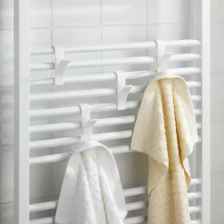 Castorama Crochets Pour Radiateur Sèche-serviettes Wenko Blanc, 2 Pièces