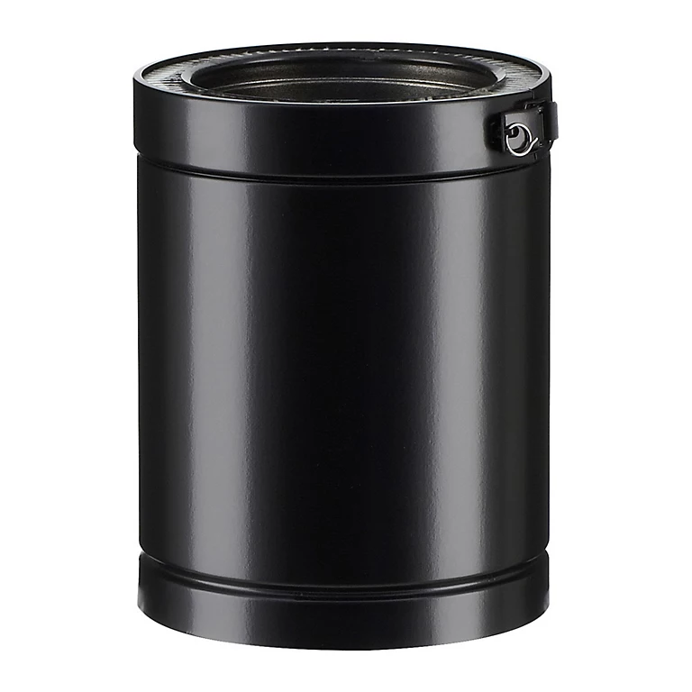 Castorama Elément Droit Therminox ø150 Mm Noir, 250 Mm Poujoulat 1 Castorama Elément Droit Therminox ø150 Mm Noir, 250 Mm Poujoulat