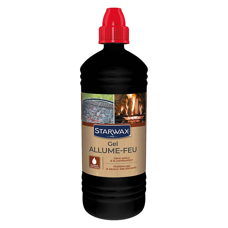 Castorama Gel Allume-feu Alcool Végétal Starwax 850ml 1 Castorama Gel Allume-feu Alcool Végétal Starwax 850ml
