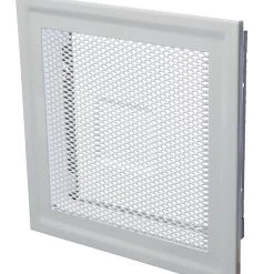 Castorama Grille D'air Chaud Pré-cadré à Volets 200x200 Blanc