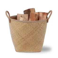 Castorama Panier à Bûches Noir Le Marquier