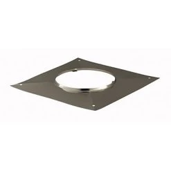 Castorama Plaque D'étanchéité Carrée Pour ø100 Mm Poujoulat