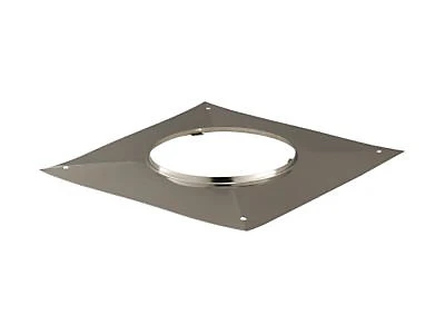 Plaque D'étanchéité Carrée Pour ø150 Mm Poujoulat 1 Plaque D'étanchéité Carrée Pour ø150 Mm Poujoulat