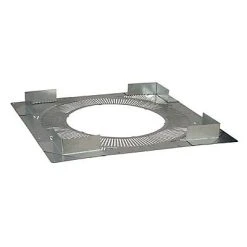Castorama Plaque De Distance De Sécurité ø150 Mm Poujoulat