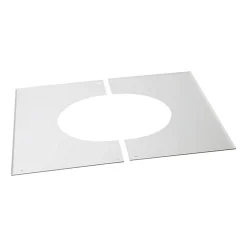 Castorama Plaque De Distance De Sécurité étanche Rampant ø100 Mm Blanc Poujoulat