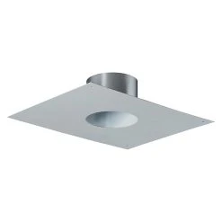 Castorama Plaque De Finition Tubage ø150 Mm 20x40 Cm Blanc Poujoulat