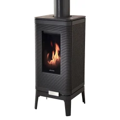 Castorama Poêle à Bois Invicta Iwaki 7 KW