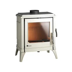 Castorama Poêle à Bois Invicta Sedan M Ivoire 10 kW