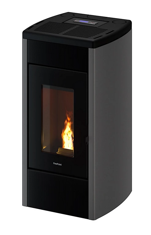 Castorama Poêle à Granulés étanche Canalisable Freepoint Duke Titanium 14 KW 1 Castorama Poêle à Granulés étanche Canalisable Freepoint Duke Titanium 14 KW