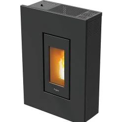 Castorama Poêle à Pellet Pegaso Madison Anthracite 5.2 KW