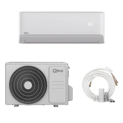 Castorama Pompe à Chaleur Air/air Qlima SC 6035 3500W Complet + Tuyau De Gaz Et Mise En Service - A Faire Poser