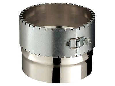 Castorama Raccord Flexible / Té ø150 Mm Poujoulat RF 150 - 45150043/0 1 Castorama Raccord Flexible / Té ø150 Mm Poujoulat RF 150 - 45150043/0