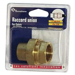 Castorama Raccord Union Fer/cuivre F26x24 Ø28 Mm