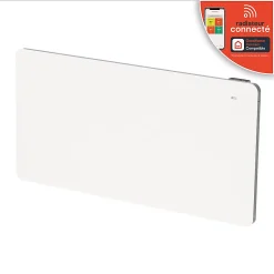 Castorama Radiateur Connecté électrique Double Cœur De Chauffe GoodHome Sondrio Blanc 2000W Horizontal