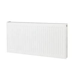 Castorama Radiateur Eau Chaude Acier GoodHome Blanc L. 100 Cm X H. 50 Cm