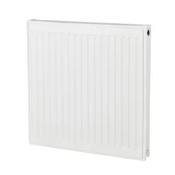 Castorama Radiateur Eau Chaude Acier GoodHome Blanc L. 60 Cm X H. 60 Cm