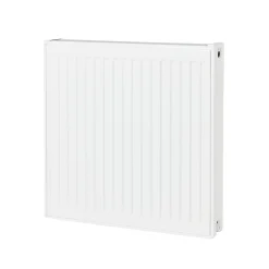 Castorama Radiateur Eau Chaude Acier GoodHome Blanc L. 60 Cm X H. 60 Cm