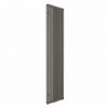 Castorama Radiateur Eau Chaude Acova Filin Vertical Double Grey Aluminium 1508W