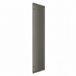 Castorama Radiateur Eau Chaude Acova Filin Vertical Double Grey Aluminium 1508W