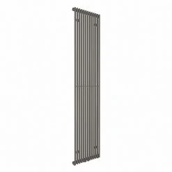 Castorama Radiateur Eau Chaude Acova Filin Vertical Grey Aluminium 1008W