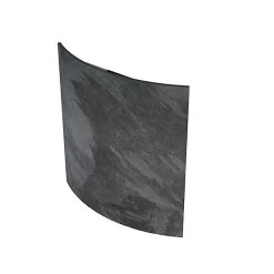 Castorama Radiateur électrique à Inertie Sèche Pierre Naturelle Mazda Dual Kherr Curve Silex Dark 1000W