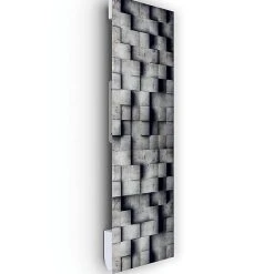 Castorama Radiateur électrique à Rayonnement Avec Soufflerie Ilo Fanmix En Verre Design Beton 3D 1250W