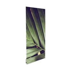 Castorama Radiateur électrique à Rayonnement Ilo Emeraude En Verre Design Feuille De Palmier 750W