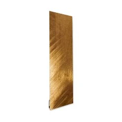 Castorama Radiateur électrique à Rayonnement Ilo Emeraude En Verre Design Or Brossé 500W