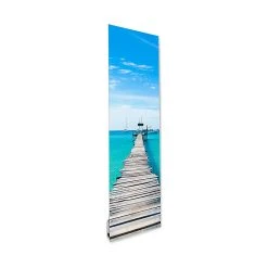 Castorama Radiateur électrique à Rayonnement Ilo Emeraude En Verre Design Ponton CaraÏbes 500W