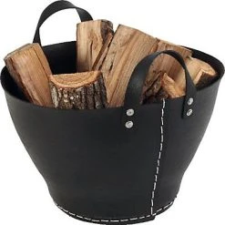 Castorama Rangement à Bois Paros Noir