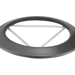 Castorama Rosace émaillée Gris ø150 Mm Poujoulat