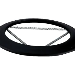 Castorama Rosace émaillée Noir Mat ø150 Mm Poujoulat