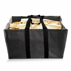 Castorama Sac à Bûches Gris