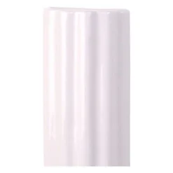 Castorama Saturateur Demi Lune Ondulé Blanc