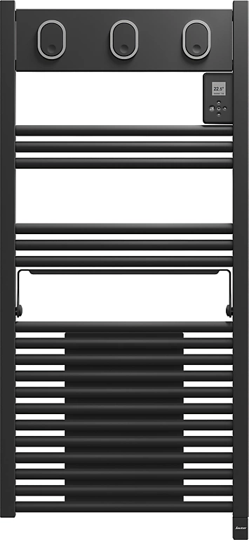 Castorama Sèche-serviette électrique Soufflant à Inertie Fluide Sauter Marapi Tactile Anthracite 500W + Soufflerie 1000W 1 Castorama Sèche-serviette électrique Soufflant à Inertie Fluide Sauter Marapi Tactile Anthracite 500W + Soufflerie 1000W