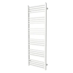 Castorama Sèche-serviettes Eau Chaude GoodHome Duala Blanc