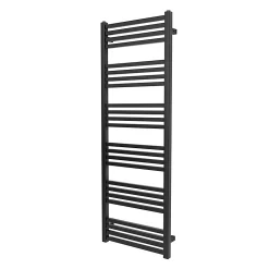 Castorama Sèche-serviettes Eau Chaude GoodHome Duala Noir