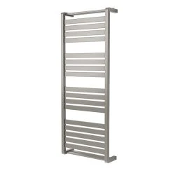 Castorama Sèche-serviettes Eau Chaude GoodHome Loreto Vertical Gris/argent 679 W
