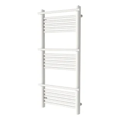 Castorama Sèche-serviettes Eau Chaude GoodHome Solna Vertical Blanc Mat 459 W