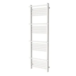 Castorama Sèche-serviettes Eau Chaude GoodHome Solna Vertical Blanc Mat 631 W