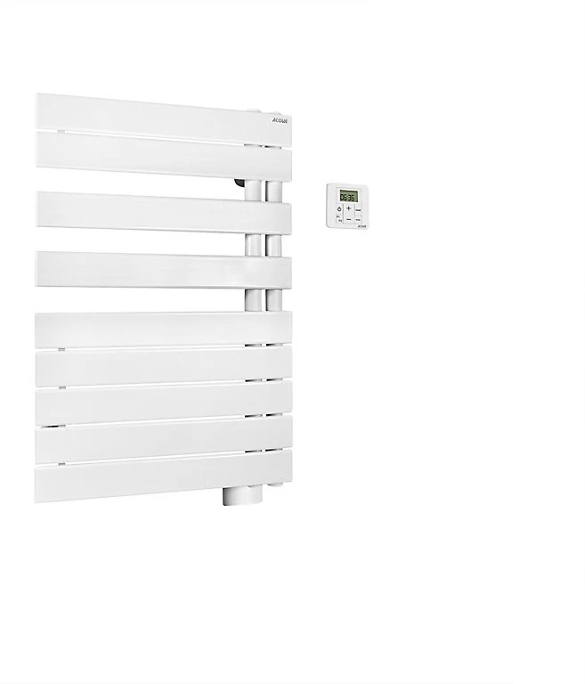 Castorama Sèche-serviettes électrique à Inertie Fluide Acova Alpaga Asymétrique Blanc 500W 1 Castorama Sèche-serviettes électrique à Inertie Fluide Acova Alpaga Asymétrique Blanc 500W