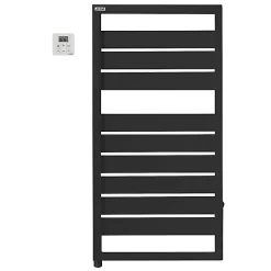 Castorama Sèche-serviettes électrique à Inertie Fluide Acova Astrakan Black Flash 500W