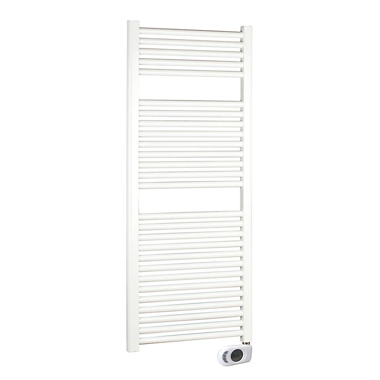 Castorama Sèche-serviettes électrique à Inertie Fluide Calmo Blanc 750W 1 Castorama Sèche-serviettes électrique à Inertie Fluide Calmo Blanc 750W